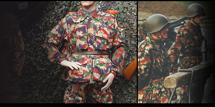 瑞士m83迷彩裤 男士春夏秋休闲迷彩 军版 工装裤长裤 铁血君品