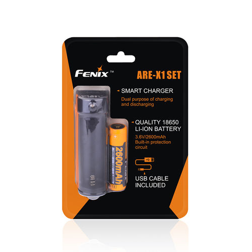 Fenix手电ARE-X1 单槽充电器套装 君品