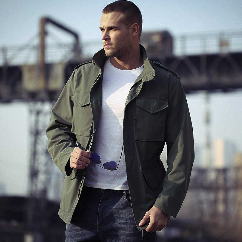 龙牙M65战地风衣 军迷勤务修身战术服m65风衣春秋外套男君品